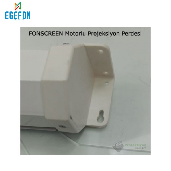 Fonscreen FMA401 Model 400x225cm Motorlu Projeksiyon Perdesi Fonscreen FMA401 Model 400x225cm Motorlu Projeksiyon Perdesi