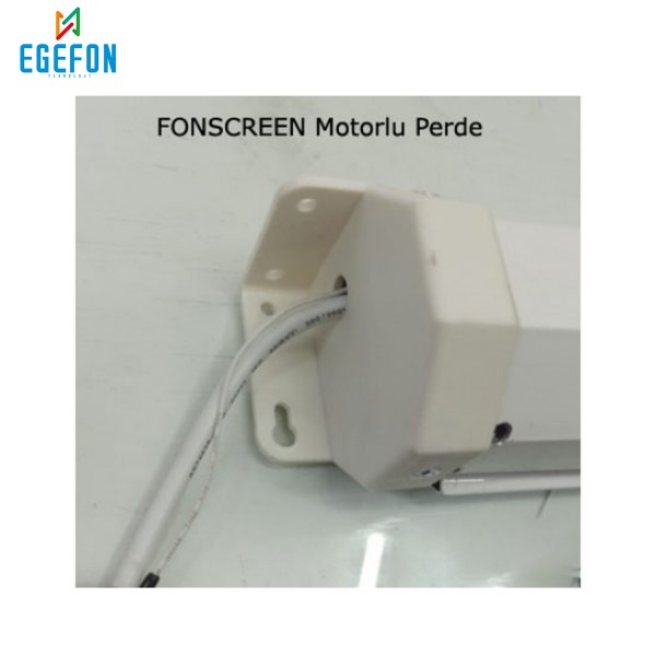 Fonscreen FMA401 Model 400x225cm Motorlu Projeksiyon Perdesi Fonscreen FMA401 Model 400x225cm Motorlu Projeksiyon Perdesi