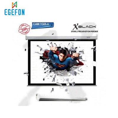 Xblack XGS-180 Model Storlu Projeksiyon Perdesi (180x180cm) 