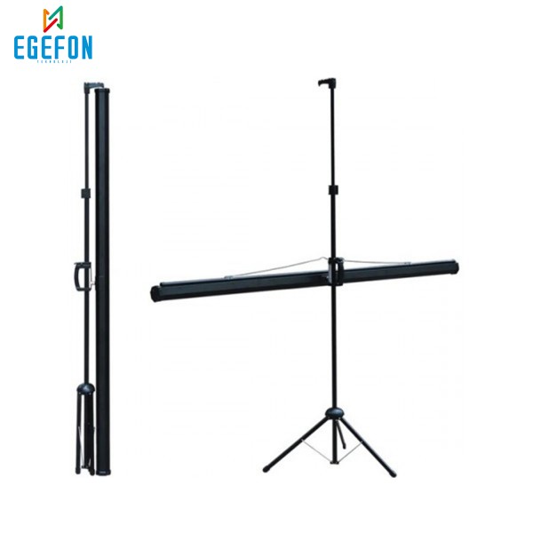Codegen TX-18 Model Tripod Projeksiyon Perdesi (180x180cm)