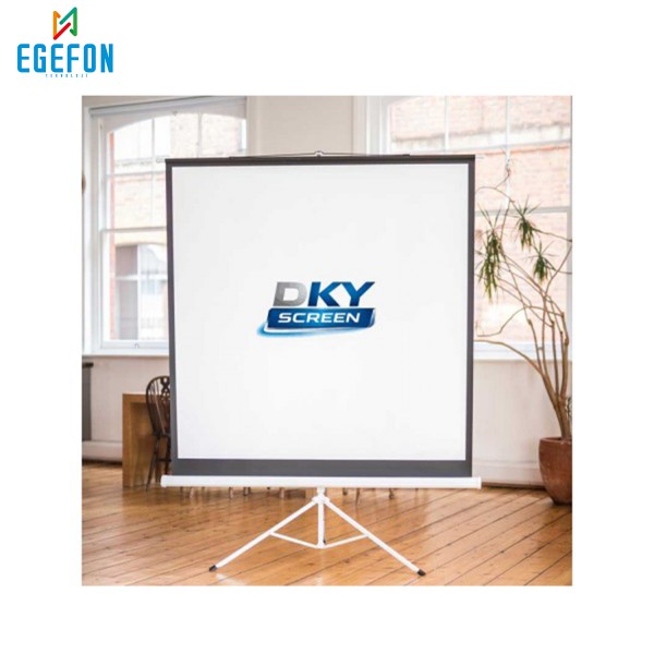 Dkyscreen DT-24 Model Tripod Ayaklı Projeksiyon Perdesi (240x200cm)