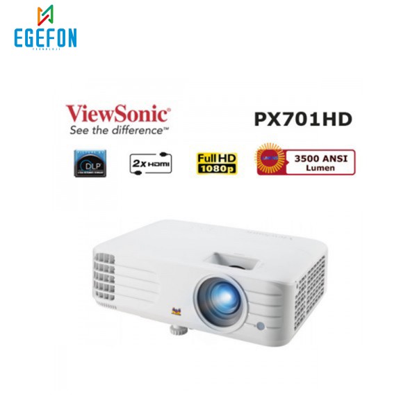 Viewsonic PX701HD Model Full HD Projeksiyon Cihazı Viewsonic PX701HD Model Full HD Projeksiyon Cihazı