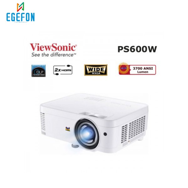 Viewsonic PS600W Model Kısa Mesafe Projeksiyon Viewsonic PS600W Model Kısa Mesafe Projeksiyon