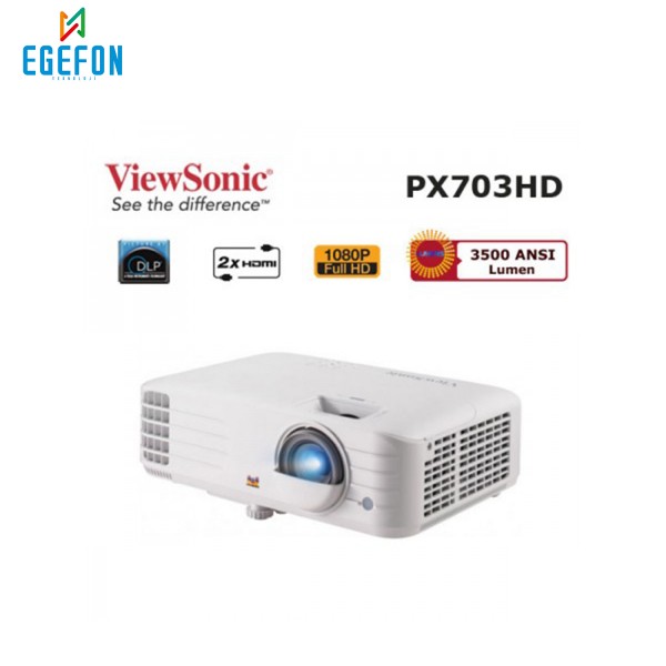 Viewsonic PX703HD Model FHD Projeksiyon Cihazı