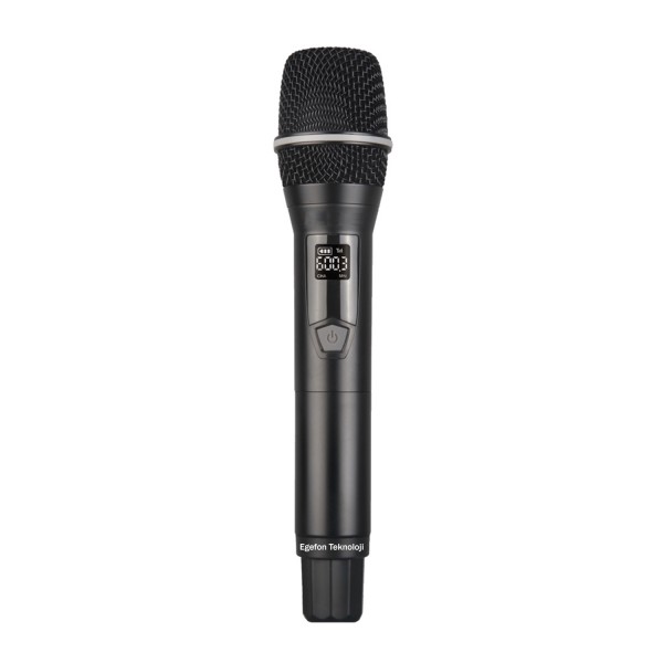 Klangmeister UW-102EE Model Şebekesiz Mini Telsiz Mikrofon