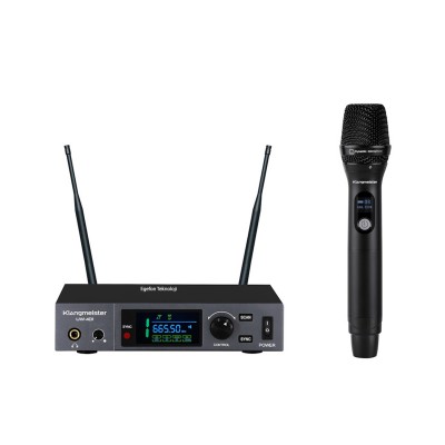 Klangmeister UW-401E Model Şebekesiz Mini Telsiz Mikrofon