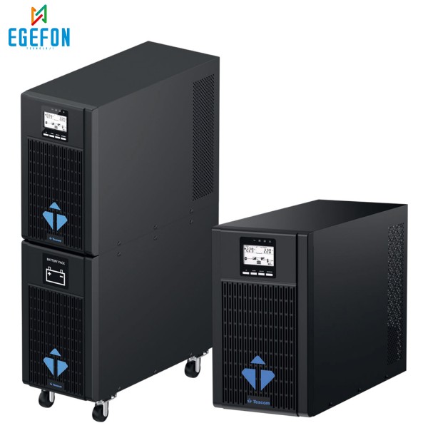 Tescom Neoline 110 Model 10KVA 1F/1F ( 16x12V 9AH) Online UPS