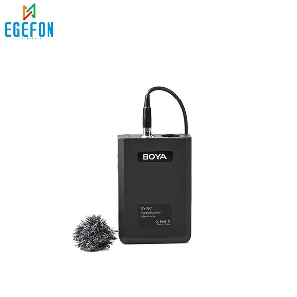 Boya BY-F8C Model Yüksek Çekim Gücü Yaka Mikrofonu
