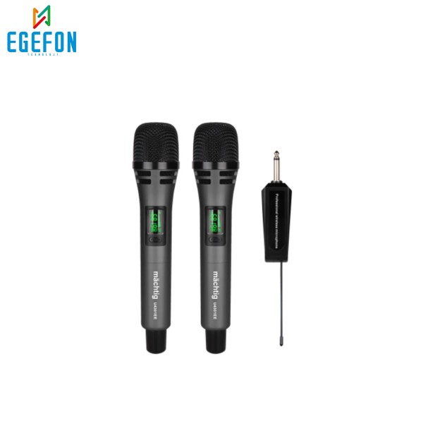Machtig U4301EE Model Yüksek Çekim Çift El Mikrofon Machtig U4301EE Model Yüksek Çekim Çift El Mikrofon